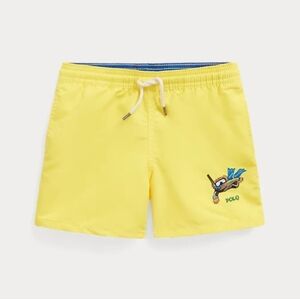 Polo by Ralph Lauren | Yellow Swim Shorts Elastic Waist